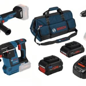 Bosch Blauw 3 Toolkit | combiset 18V | GSR 1Bosch Bleu 3 Toolkit | Ensemble combiné 18V | GSR 18 V-28 + GWS 18 V-10 + GBH 18 V-26 | 4.0Ah + 8.0Ah | dans un sac - 0615990M3C8 V-28 + GWS 18 V-10 + GBH 18 V-26 | 4.0Ah + 8.0Ah | in tas - 0615990M3C