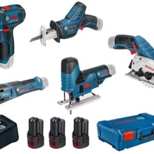 Bosch Bleu 5 TOOLKIT GSR 12V-15 + GST 12V-70 + GOP 12V-28 + GKS 12V-26 + GSA 12V-14 - 0615A0017C