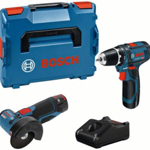 Bosch Bleu Combopack | 12V | GSR 12V-15 + GWS 12V-76 +2x2.0Ah + GAL 12V-40 (L) - 0615990N2U