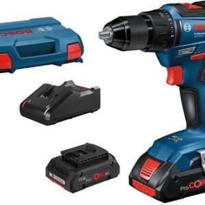 Bosch Bleu GSR 18V-55 Professional perceuse-visseuse sans fil | 4.0Ah Li-Ion 0615A5002P-2-batteries