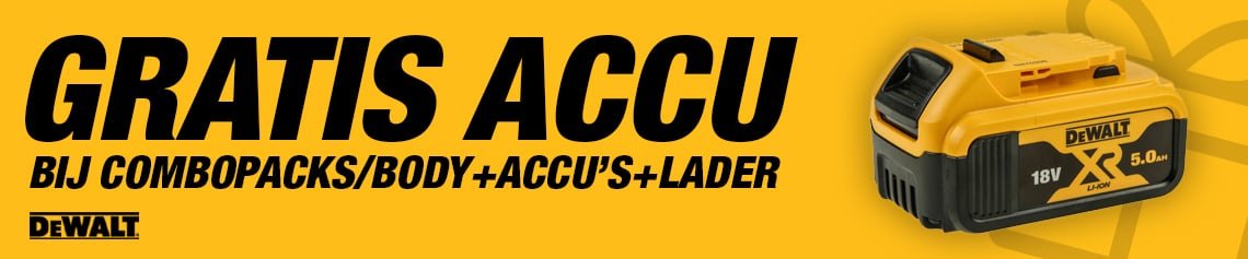DeWALT Accu redemptie