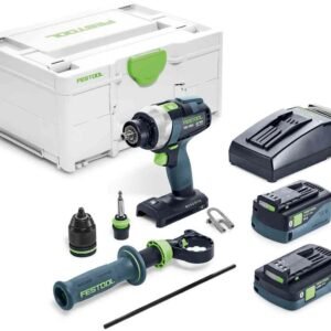 Festool Perceuse-visseuse sans fil TDC 18/4 5,0/4,0 I-Plus QUADRIVE - 577649