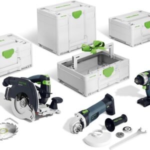 Festool HKC 55/TPC 18/AGC 18/TB 137 Ensemble combiné sur batterie charpente - 578025