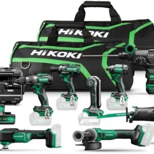 Hikoki KC18H8A MVA4 18V Pack avantage | 8 x machines 18V | 4x batteries BSL36A18X et chargeur | dans sac de transport - KC18H8A-MVA4