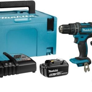 Makita DLX2131TJ 18V Ensemble combiné DHP482 Perceuse à percussion sans fil + DTD152 Visseuse à chocs (2x batteries 5.0Ah) dans Mbox