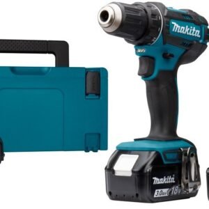 Makita DLX2339J 18V perceuse-visseuse DDF482 + visseuse à chocs DTD156 coffret combiné (2x 3.0Ah batterie) dans Mbox - DLX2339J
