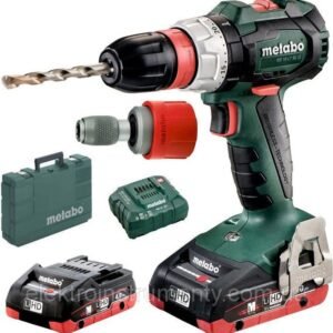Metabo BS 18 LT BL Q perceuse-visseuse sans fil 18V 2x4Ah LiHD dans coffret plastique | 602334800 - 602334800