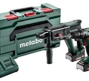 Metabo Combo set 2.3.2 | Accu-machines set | 18V | BS 18 | KH 18 LTX 24 | metabox 165L 685216500