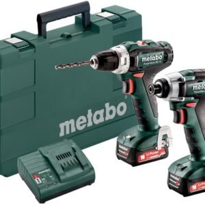 Metabo PowerMaxx BS 12 + PowerMaxx SSD 12 | 12 V | Set de perceuse-visseuse et visseuse à chocs LiHD sans fil - 685166000