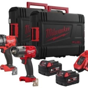 Milwaukee M18 FPP2F3-502X M18 FUEL powerpack 2-kit (M18FPD3, FMTIW2F12, 2 x 5,0Ah) - 4933492518